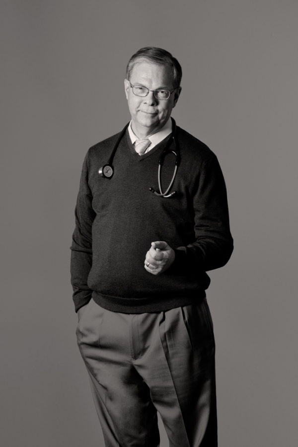 The “Doctor Donor” advertising campaign was a highly successful fundraising campaign for the University Medical Center of Princeton. The marketing goal was to present physicians, each of who had themselves supported the fundraising effort, in a series of formal, personally revealing, Black & White portraits. The empathetic portraiture successfully inspired the community at large to join in.